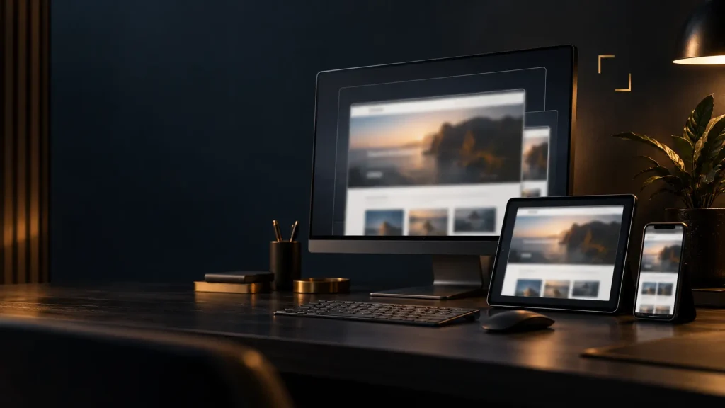 Provera responsive prikaza web-sajta na desktopu, tabletu i telefonu